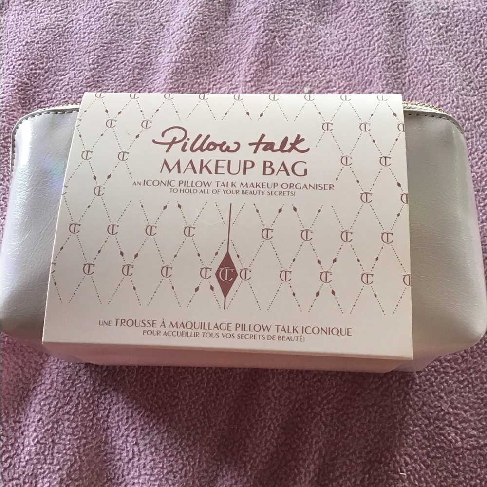 New Charlotte Tilbury Pillow Talk Limited Edition Travel Makeup Bag